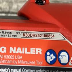 AS-IS Milwaukee FUEL 3-1/2 in. 18-Volt 30-Degree Lithium-Ion Brushless Cordless Framing Nailer (Tool-Only)