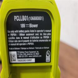 California NEW Ryobi One+ 350 CFM 18V Blower Kit (Tool Only)