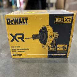 NEW! - DEWALT 20V MAX XR Brushless Drain Snake Kit