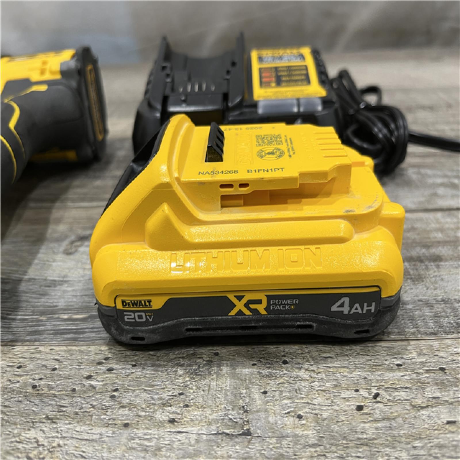 AS-IS DEWALT 20V MAX XR Lithium-Ion Brushless Cordless 3-Speed High Torque 1/4 in. Impact Driver Kit
