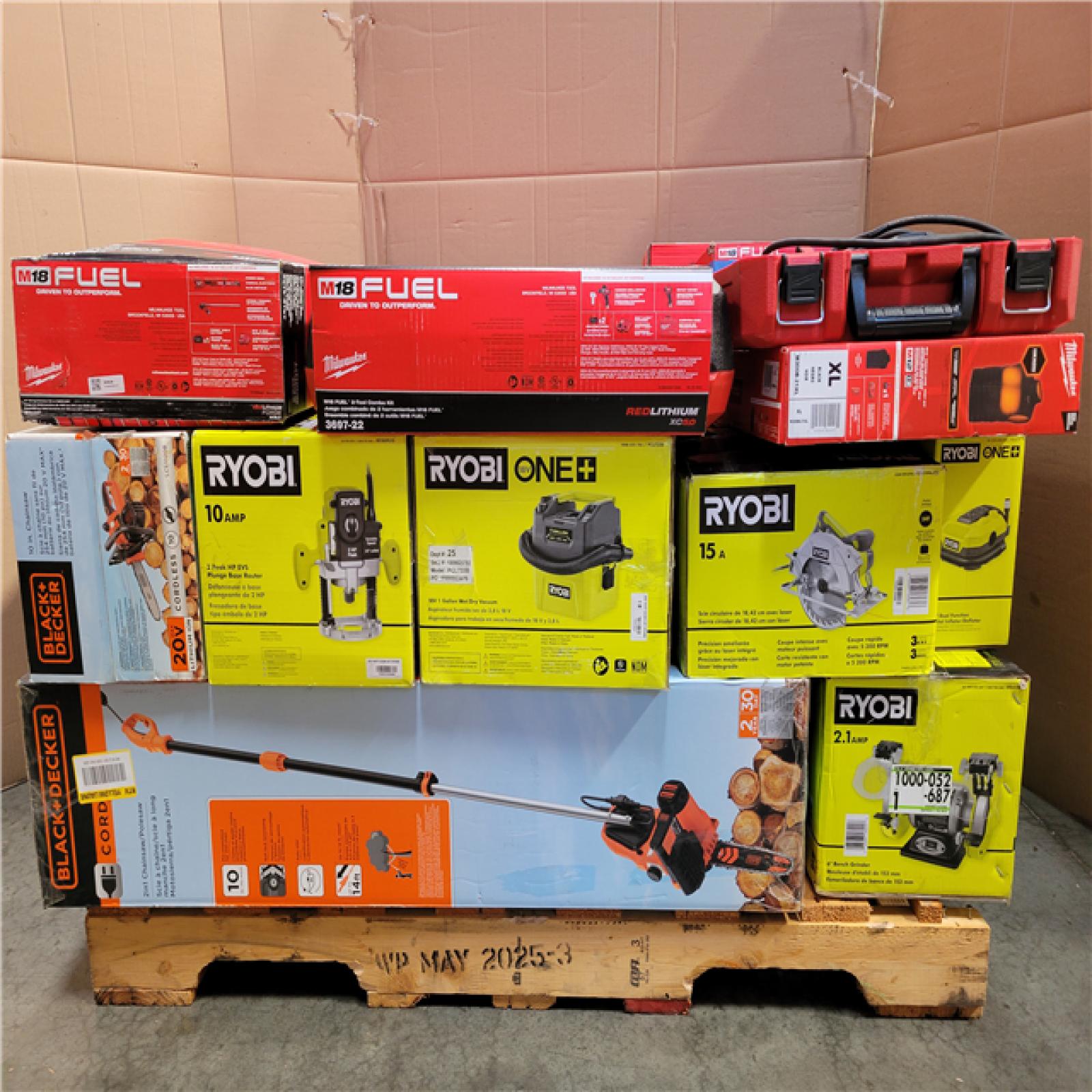 CALIFORNIA AS-IS TOOL PALLET