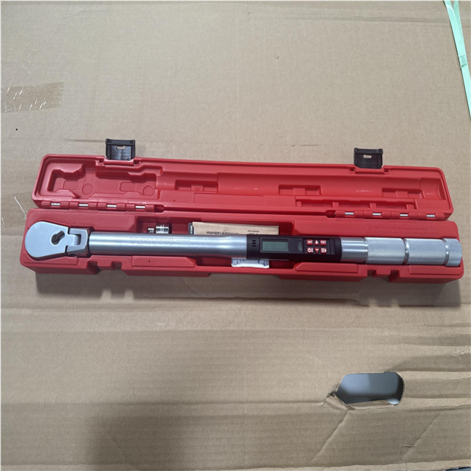 CALIFORNIA AS IS TEKON 30-300lb ELECTRONIC TORQUE WRENCH