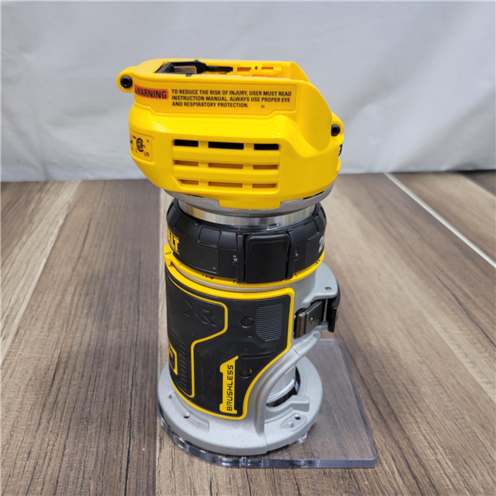 GOOD Dewalt 20V MAX XR Brushless Cordless Compact Router (Tool Only)