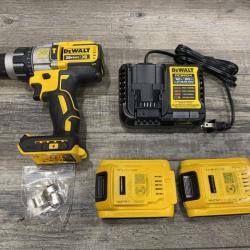 AS-IS DEWALT 20V MAX XR Cordless Brushless 3-Speed 1/2 in. Hammer Drill Kit