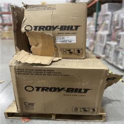 DALLAS LOCATION - Troy-Bilt Squall 21 in. 123 cc Single-Stage Gas Snow Blower with E-Z Chute Control PALLET-(3 UNITS)