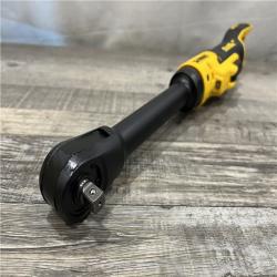 AS-IS DEWALT ATOMIC 20V MAX 3/8 in. Extended Reach Cordless Ratchet (Tool Only)