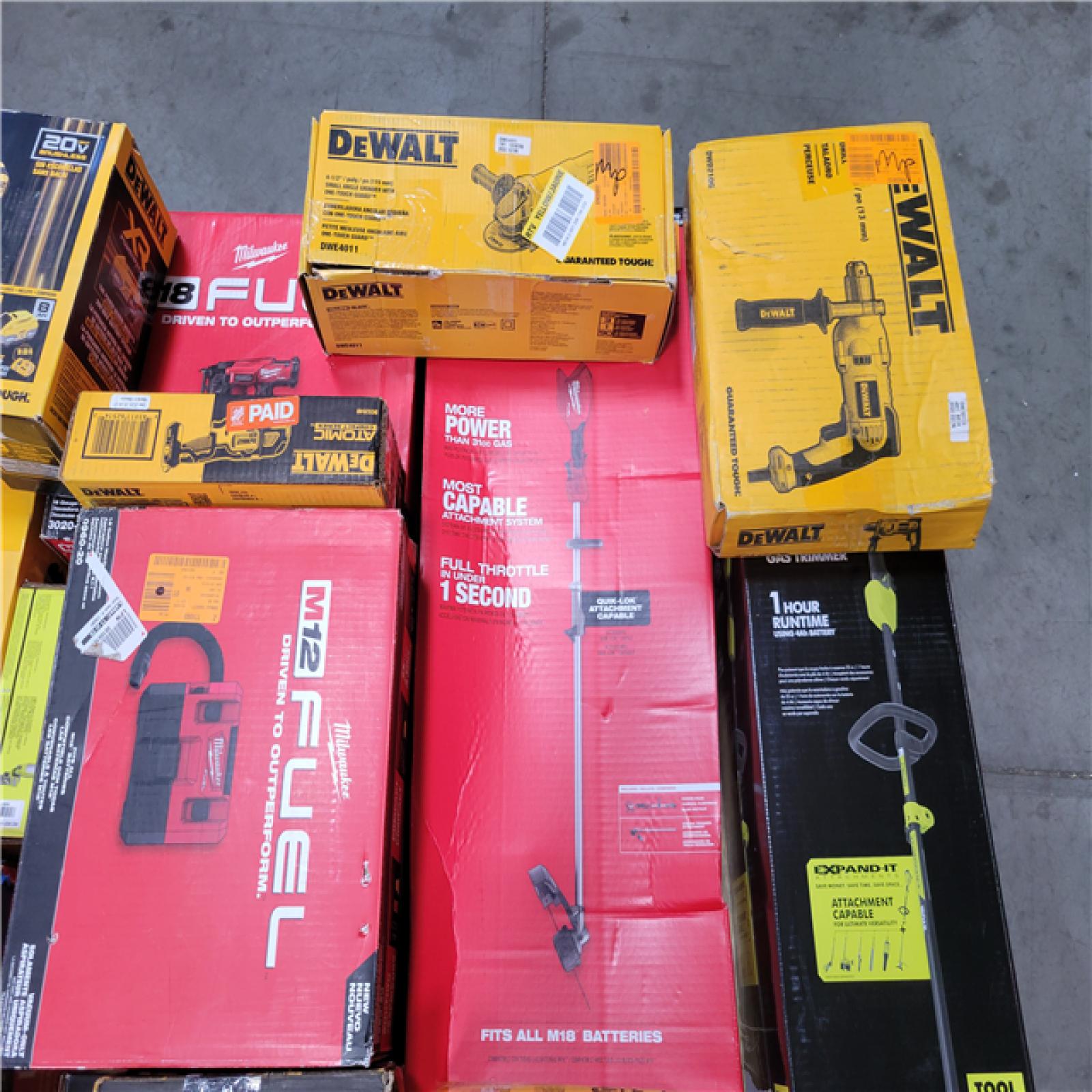 CALIFORNIA AS-IS TOOL PALLET
