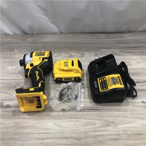 AS-IS DeWALT ATOMIC 20V MAX Cordless Compact Impact Driver Kit
