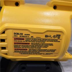 AS-IS DEWALT 20V MAX 125 MPH 450 CFM Cordless Blower (Tool Only)