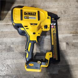 HOUSTON LOCATION - AS-IS DeWALT DCN681D1 20V MAX 18ga Cordless Brushless Narrow Crown Stapler Kit w/ BATTERY & CHARGER