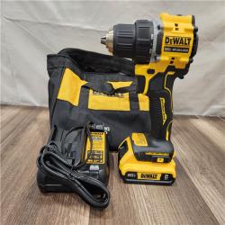 AS-IS- DEWALT ATOMIC COMPACT SERIES 20V MAX* Brushless Cordless 1/2 Drill/Driver Kit