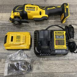 AS-IS DEWALT ATOMIC 20V MAX Cordless Brushless Oscillating Multi Tool Kit