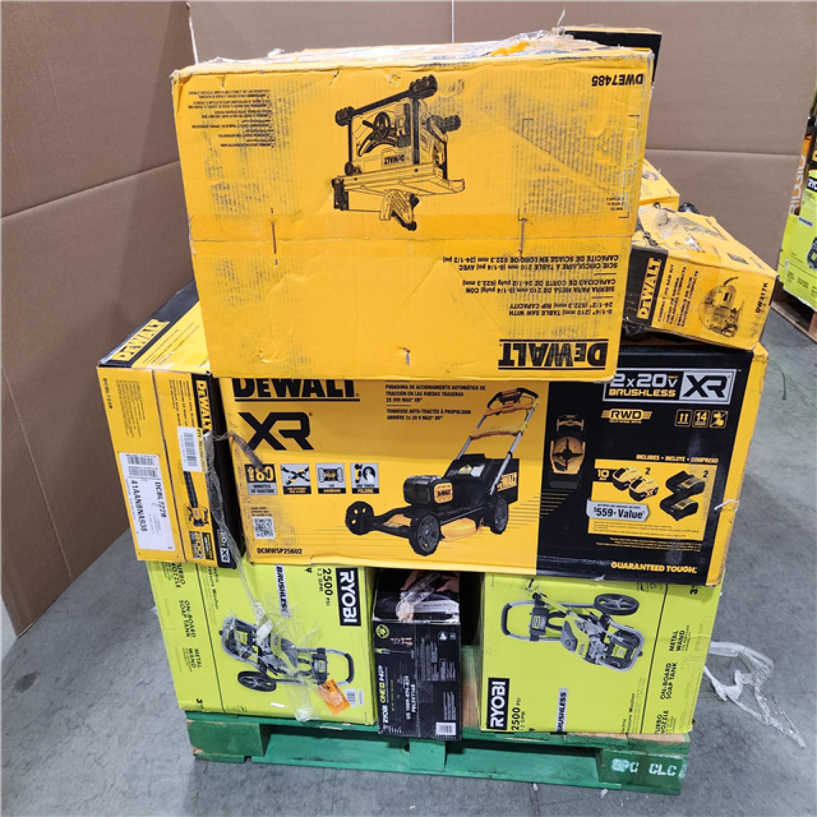 California AS-IS TOOL PALLET