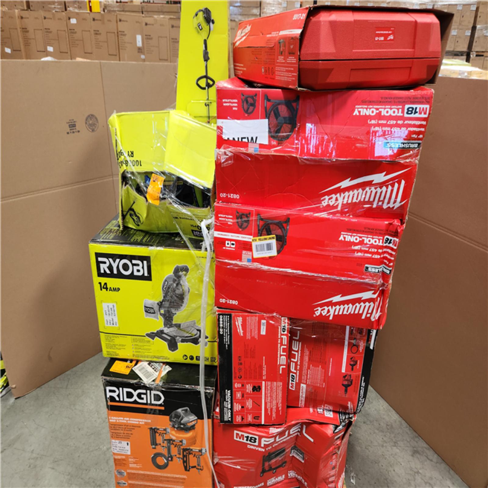 California AS-IS TOOL PALLET