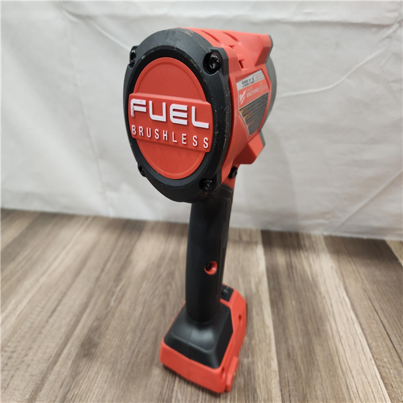 AS-IS- Milwaukee M18 FUEL 18V Lithium-Ion Brushless Cordless 1/2 in. Impact Wrench with Friction Ring (Tool-Only)