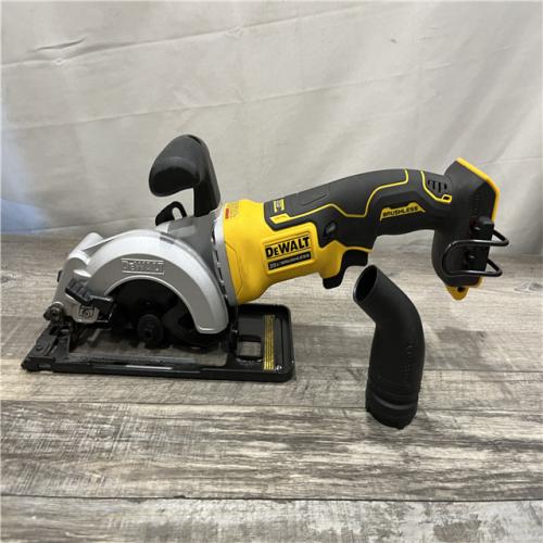 AS-IS DEWALT ATOMIC 20V MAX Cordless Brushless 4-1/2 in. Circular Saw (Tool Only)