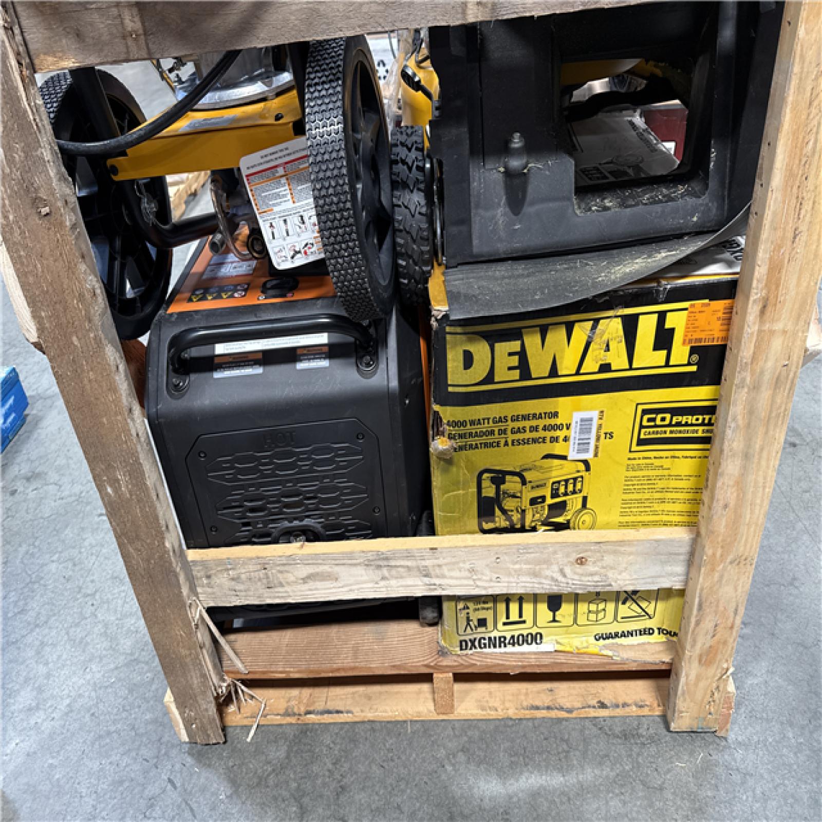California AS-IS Outdoor Power Equipment