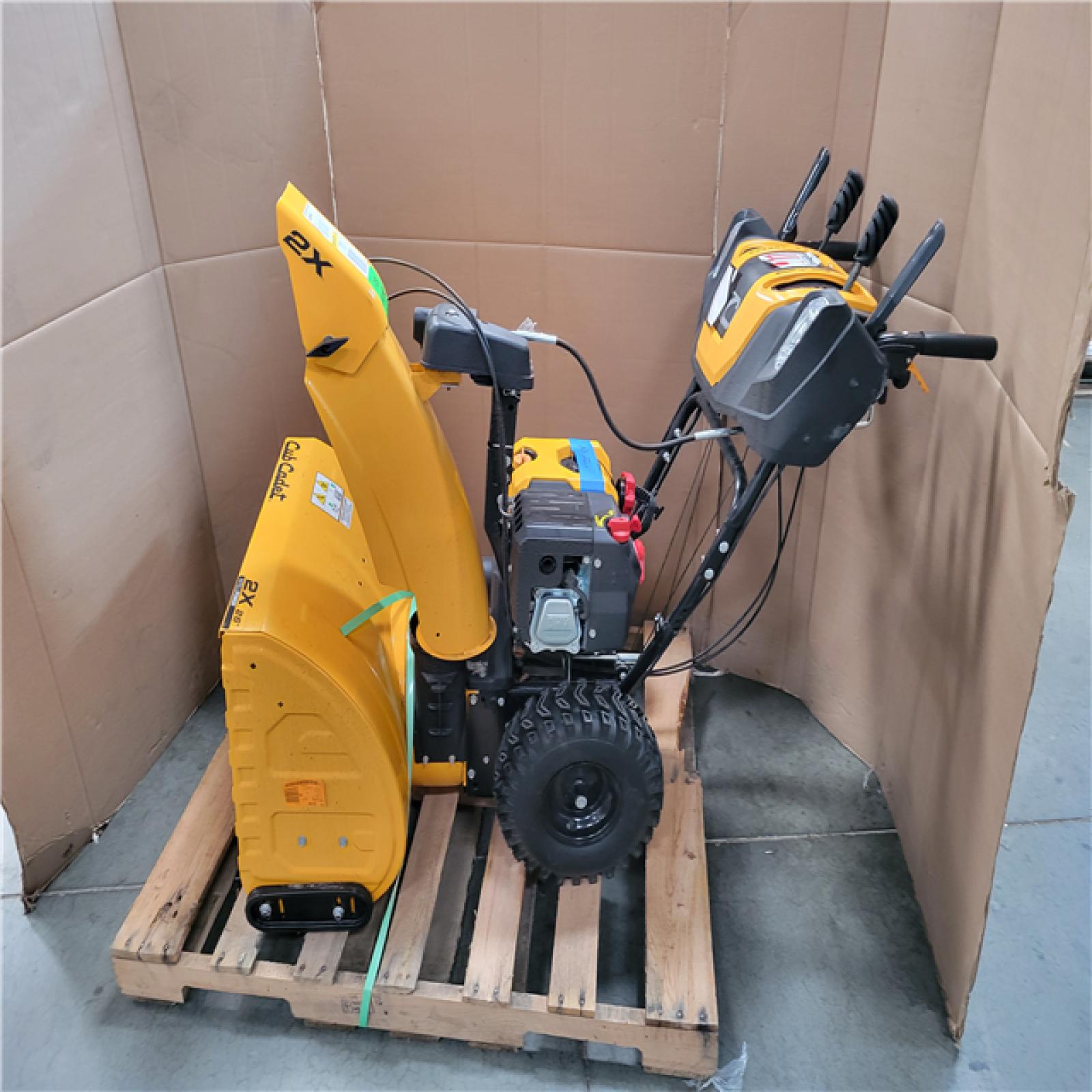 CALIFORNIA AS-IS CUB CADET 2X INTELLIPOWER SNOW BLOWER