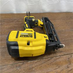 AS-IS DEWALT 20V MAX XR 16-Gauge Lithium-Ion Cordless Finish Nailer (Tool Only)
