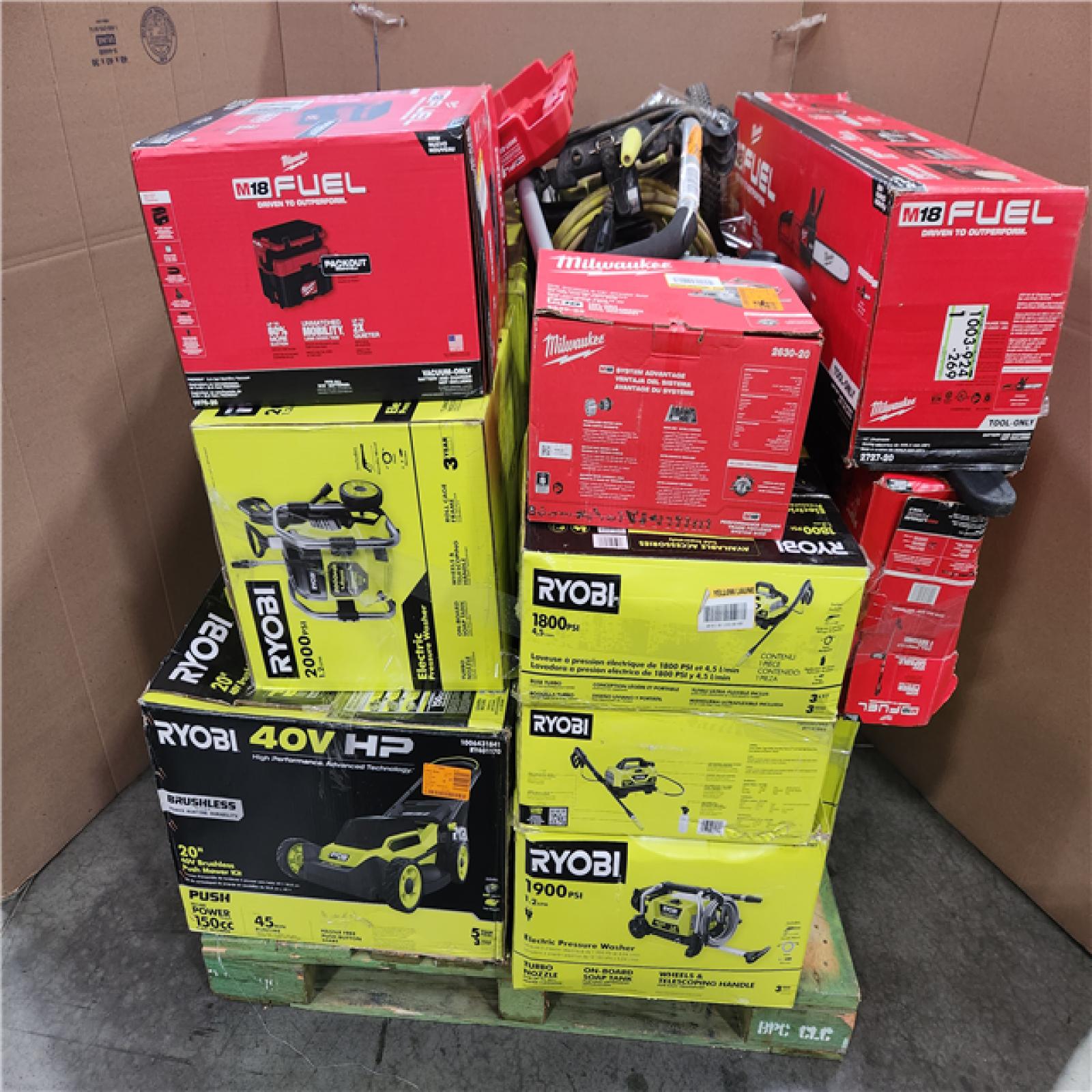 CALIFORNIA AS-IS TOOL PALLET