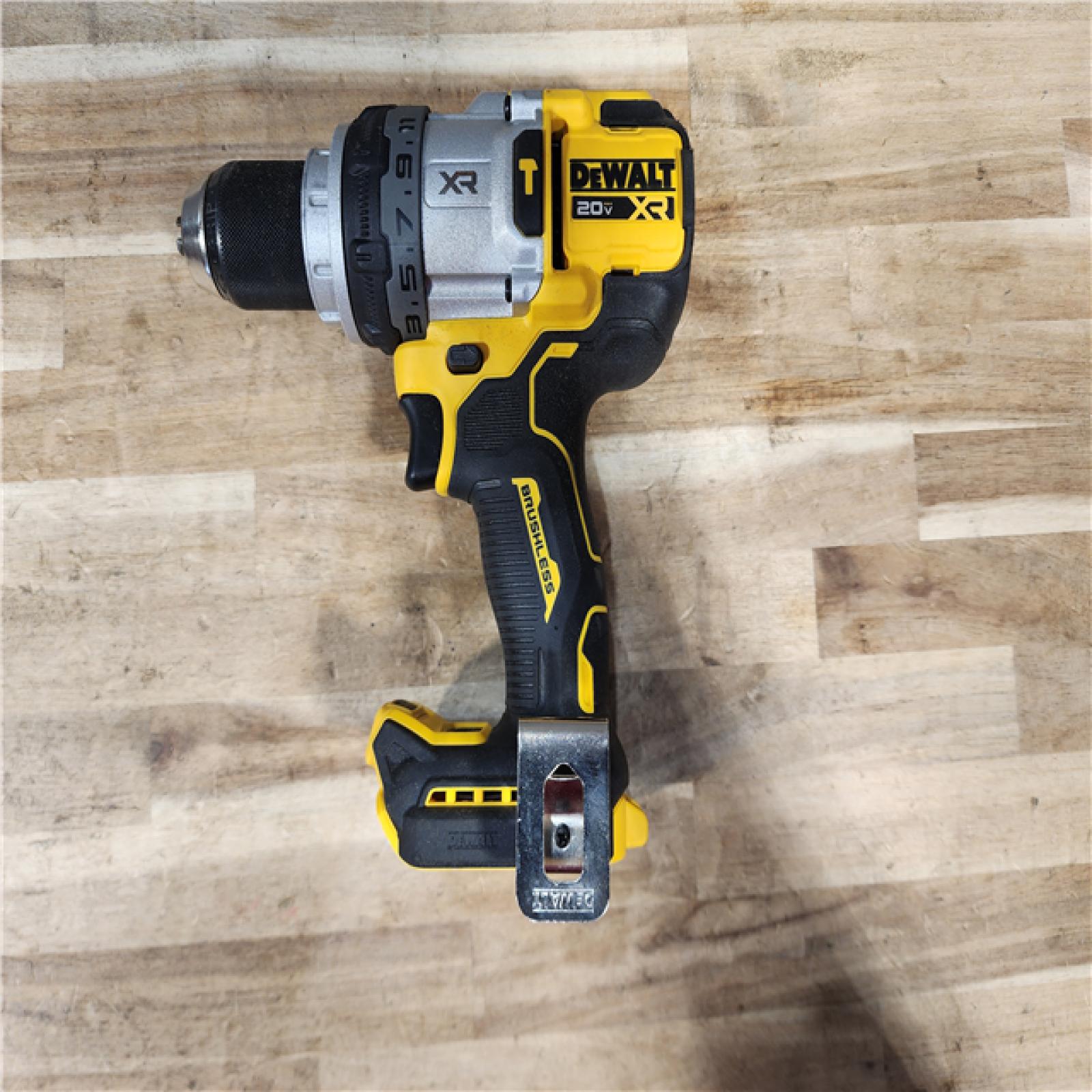 HOUSTON LOCATION - AS-IS DeWalt 20V MAX XR 1/2 in. Brushless Cordless Hammer Drill Kit (Battery & Charger)