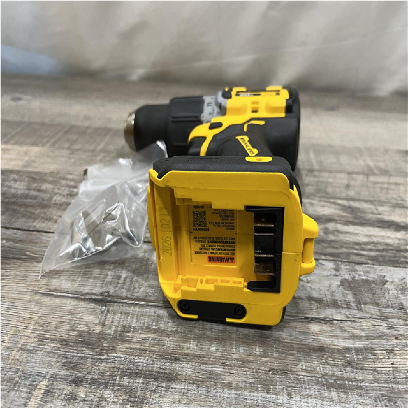 AS-IS DEWALT 20V XR Brushless Cordless 1/2 in. Hammer Drill (Tool-Only)