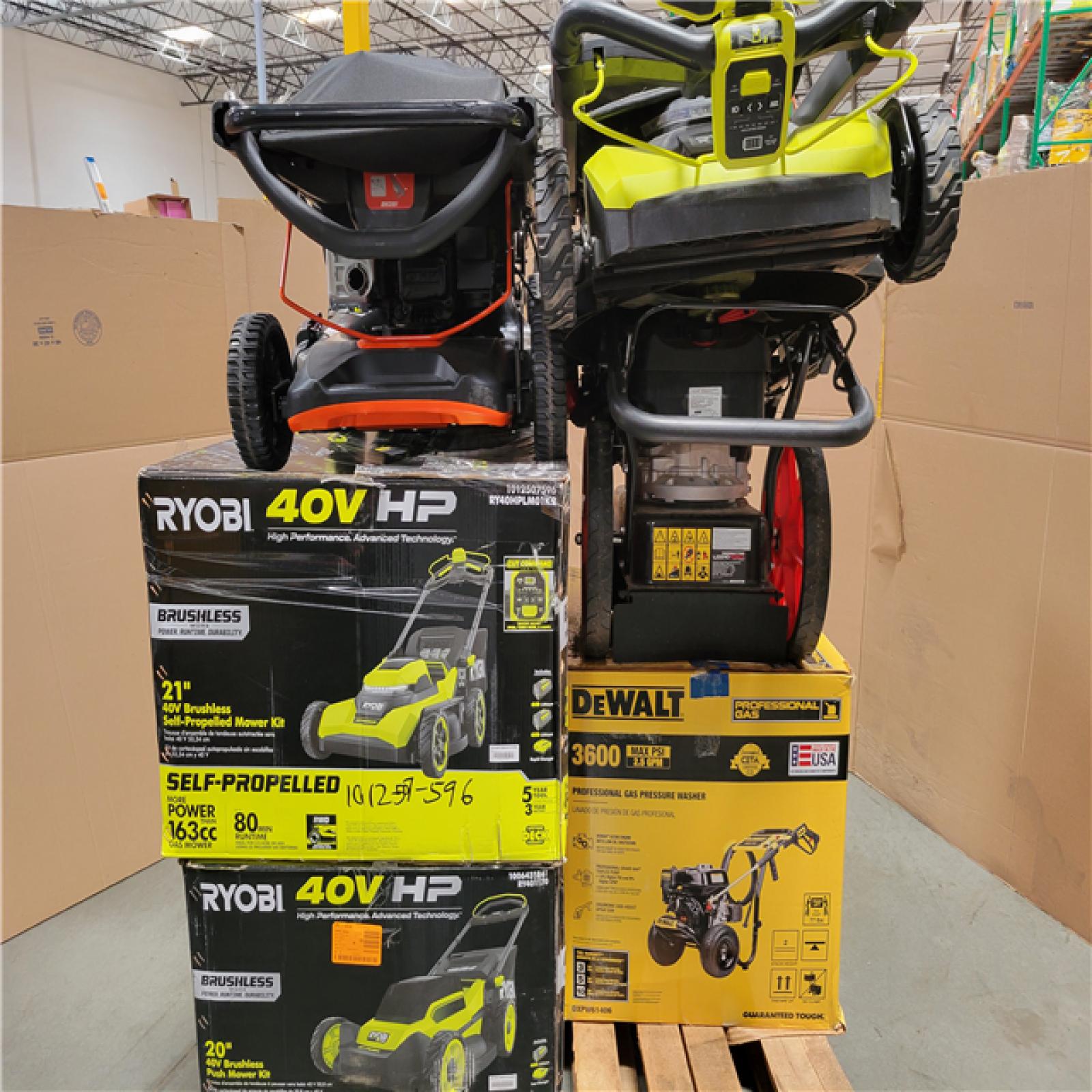 CALIFORNIA AS-IS OUTDOOR POWER EQUIPMENT