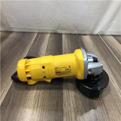 AS-IS DEWALT 11 Amp Corded 4.5 in. Small Angle Grinder