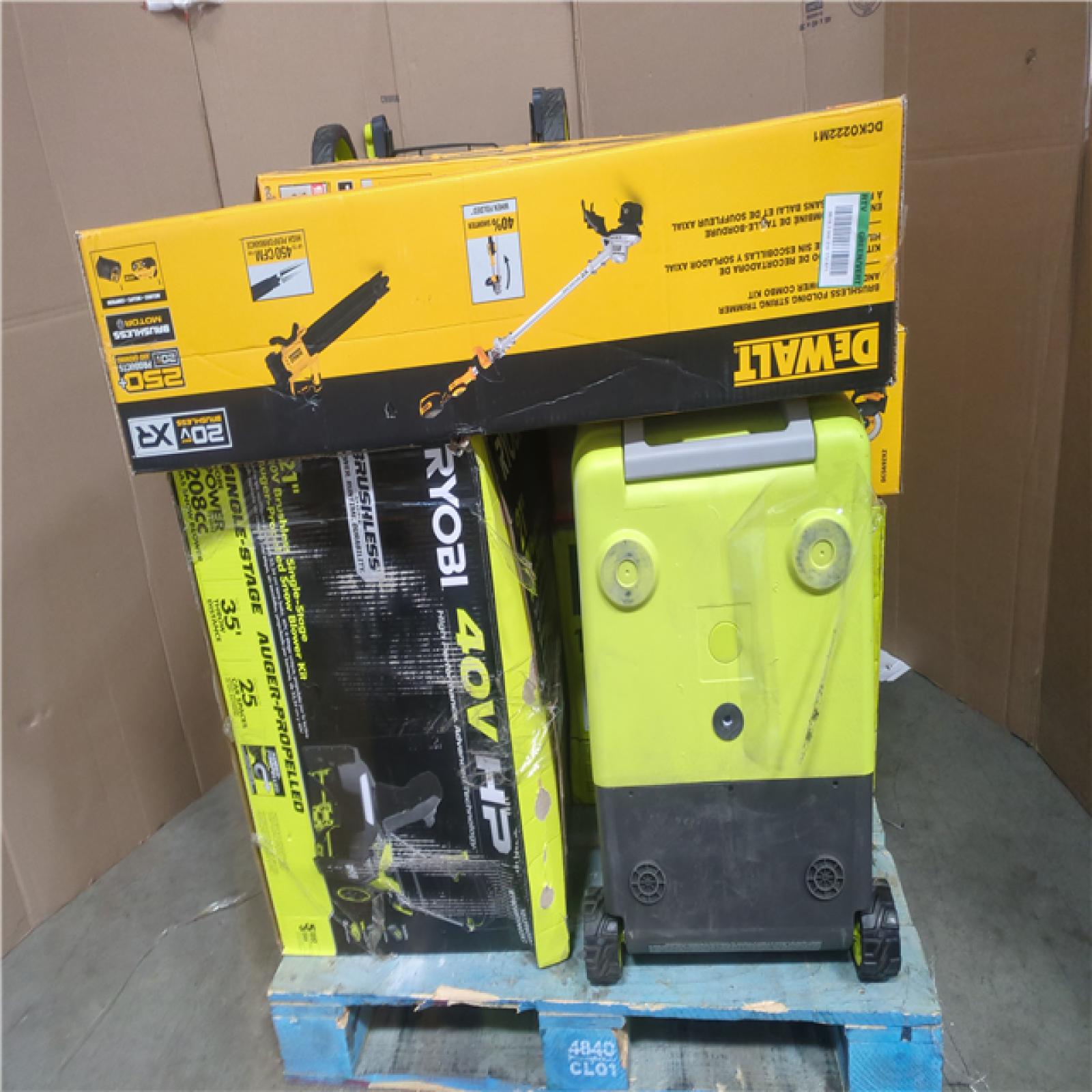 CALIFORNIA AS-IS TOOL PALLET