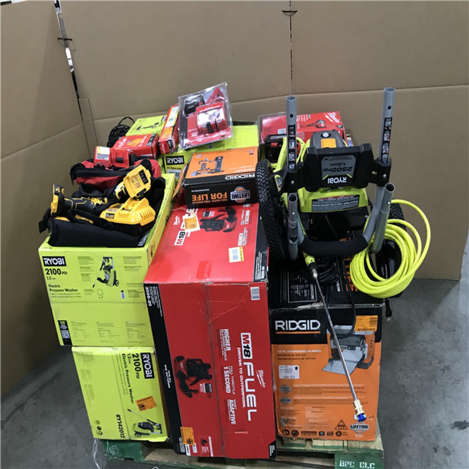CALIFORNIA AS-IS TOOL PALLET
