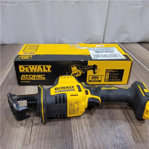 AS-IS  Dewalt DCS369B ATOMIC 20V MAX Cordless One-Handed Reciprocating Saw (Tool Only)
