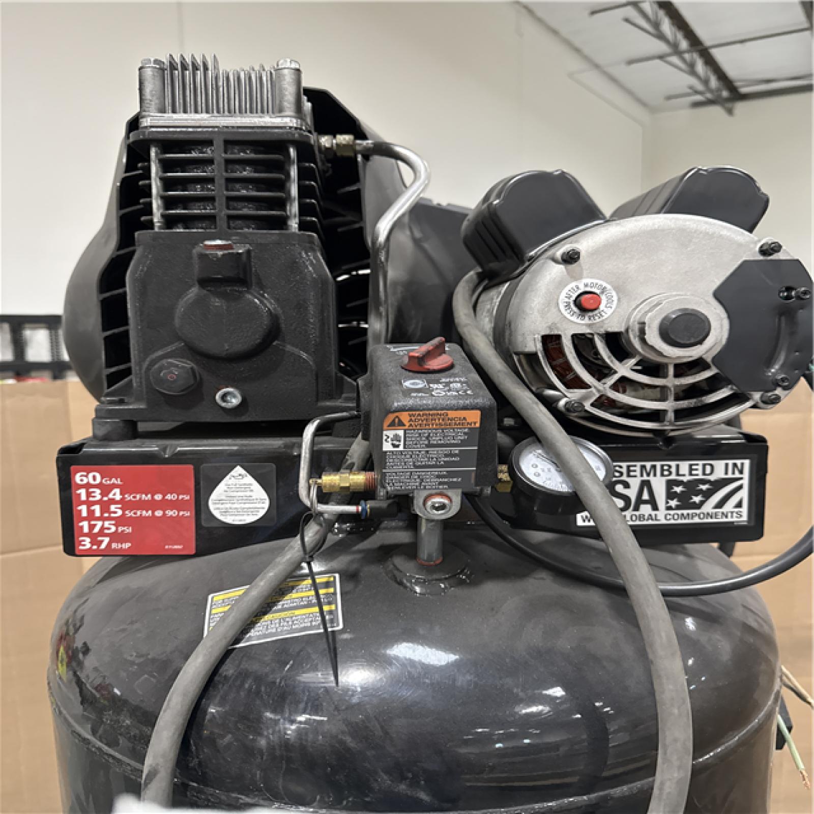 California AS-IS Husky 60 Gal Air Compressor