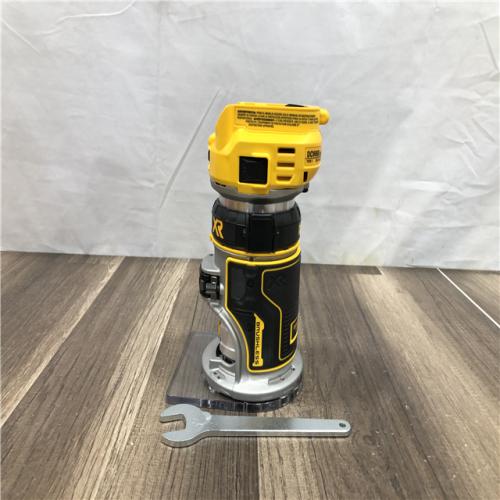 AS-IS DEWALT 20V MAX XR Cordless Brushless Fixed Base Compact Router (Tool Only)