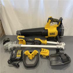 AS-IS - DEWALT 20V MAX Cordless Battery Powered String Trimmer & Blower Combo Kit