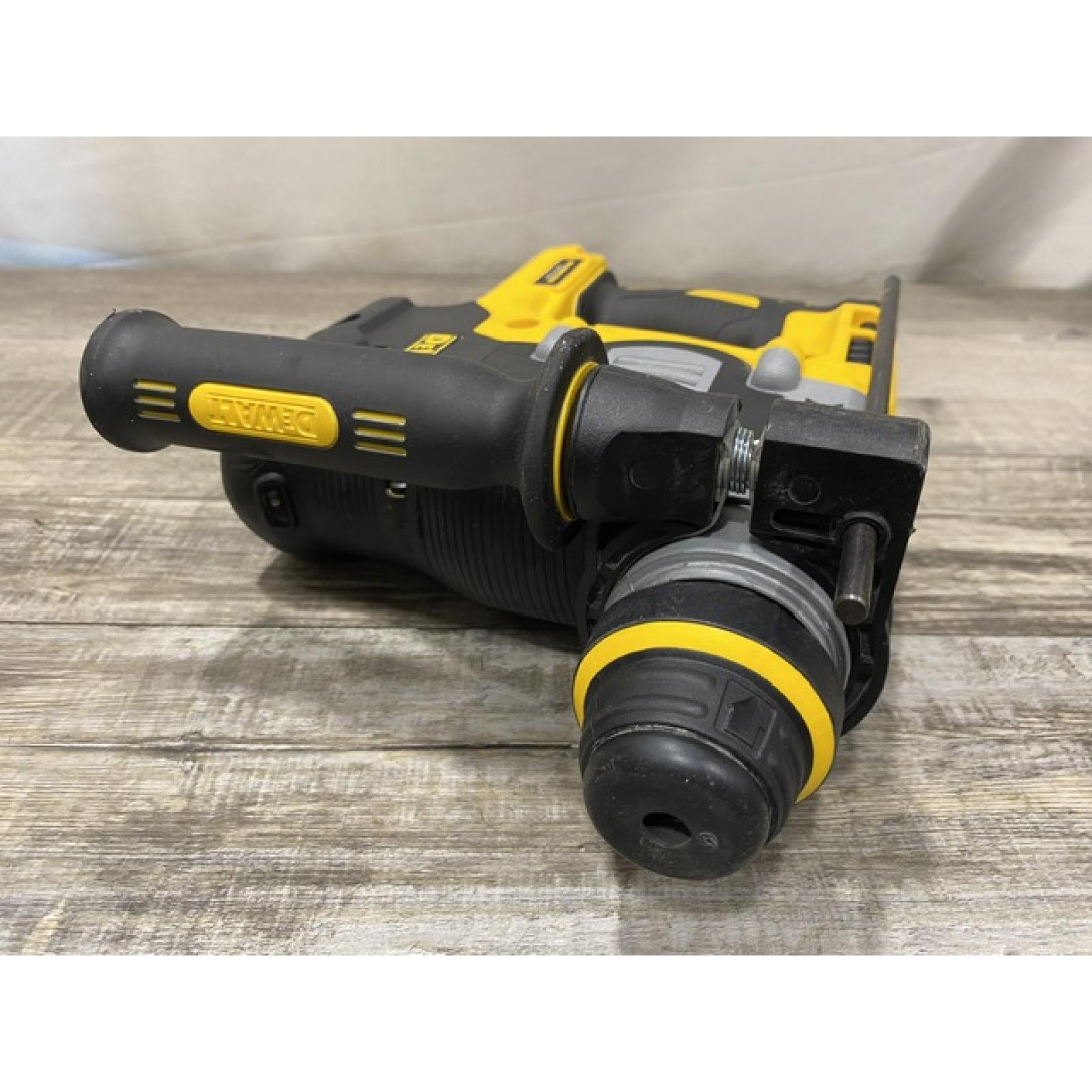 AS-IS DEWALT 20V MAX XR Cordless Brushless 1 in. SDS Plus L-Shape Rotary Hammer (Tool Only)
