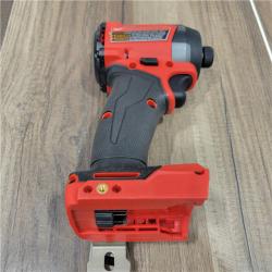 GOOD Milwaukee 2953-20 18V Lithium-Ion Brushless Cordless 1/4   Hex Impact Driver Bare Tool  Red