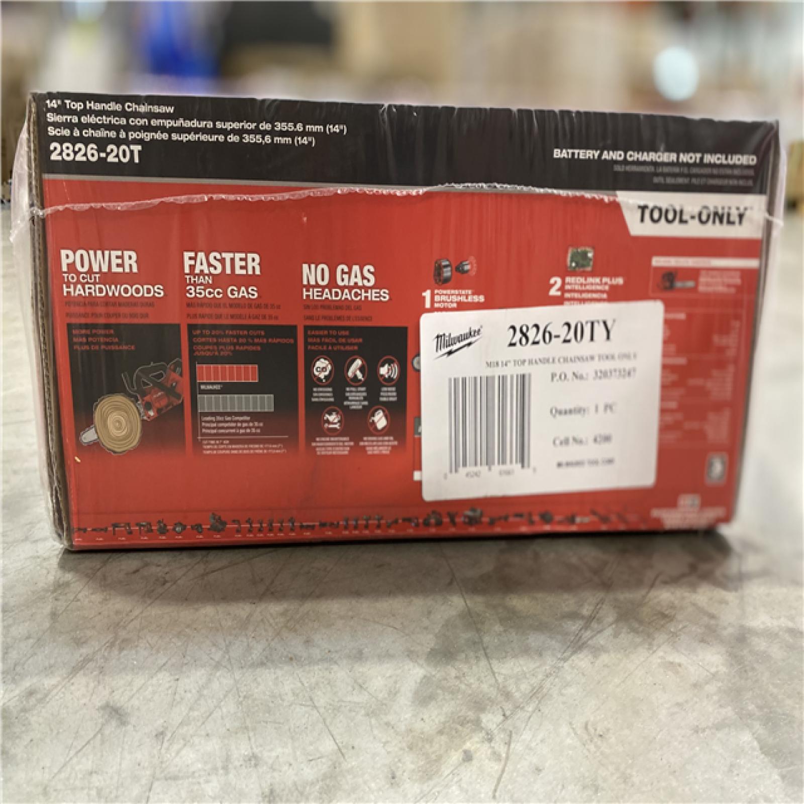 LIKE NEW! Milwaukee M18 FUEL 14 in. 18V LithiumIon Brushless