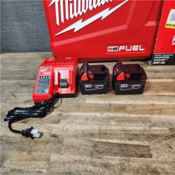 HOUSTON LOCATION - AS-IS Milwaukee FUEL 18V Lithium-Ion Brushless Cordless Hammer Drill and Impact Driver Combo Kit