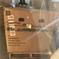 DALLAS LOCATION - Home Accents Holiday 15 ft. Gruesome Grounds Giant-Sized Animated LED Worricrow H10