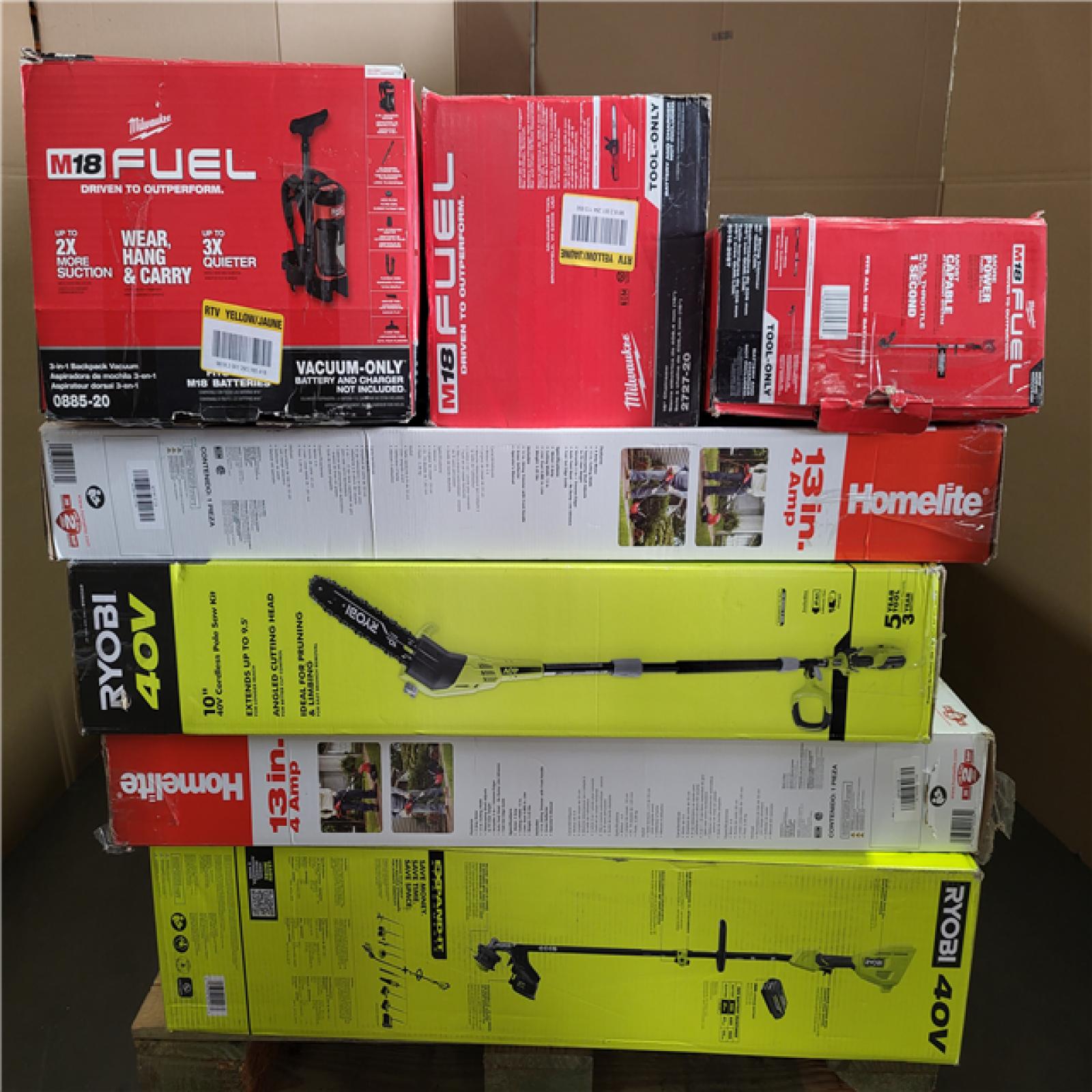 CALIFORNIA AS-IS TOOL pallet