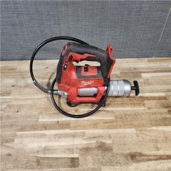 HOUSTON LOCATION - AS - IS Milwaukee 18V Lithium-Ion Cordless Grease Gun 2-Speed (Tool-Only)
