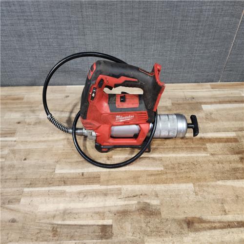 HOUSTON LOCATION - AS - IS Milwaukee 18V Lithium-Ion Cordless Grease Gun 2-Speed (Tool-Only)
