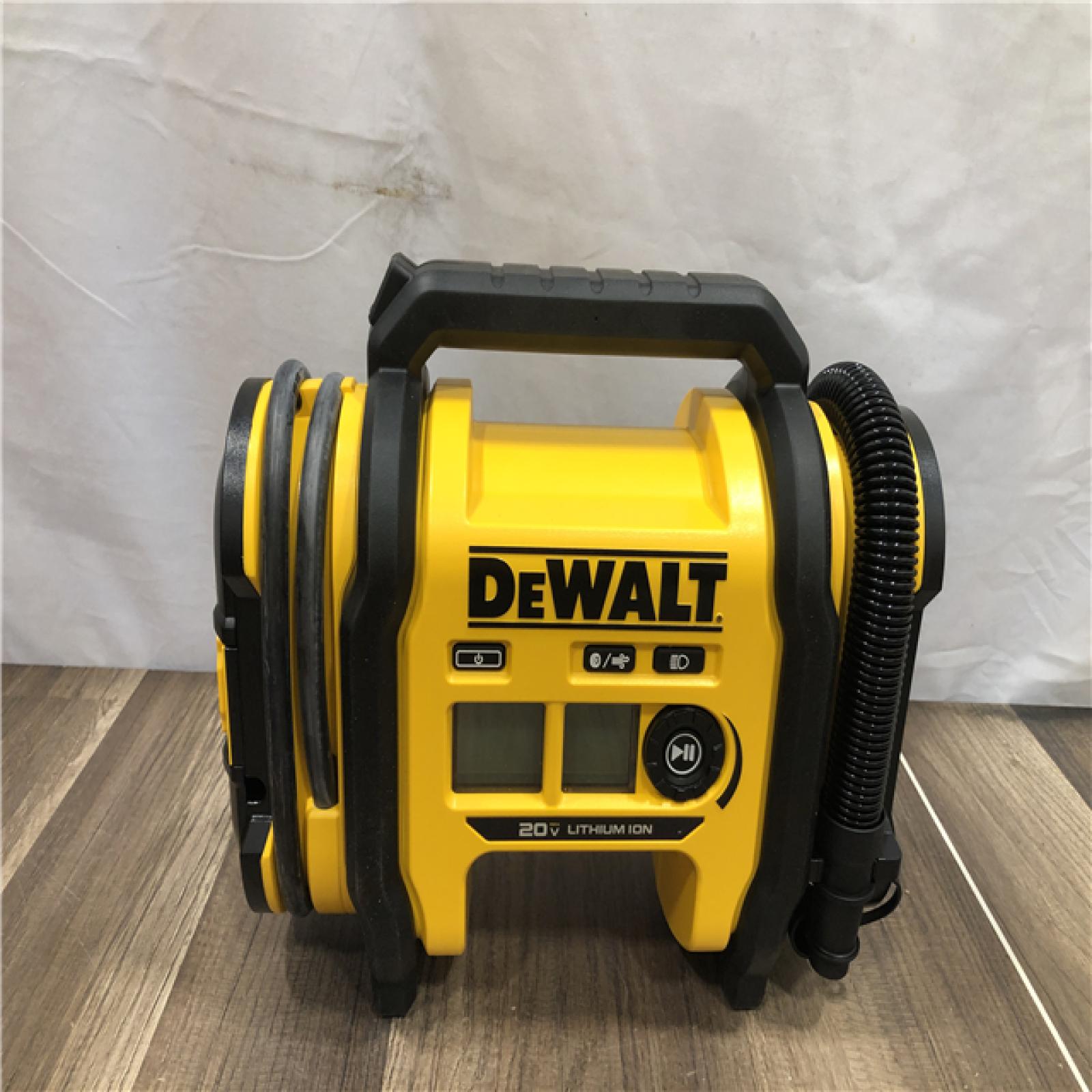 AS-IS DEWALT 20V MAX Cordless Electric Portable Inflator (Tool Only)