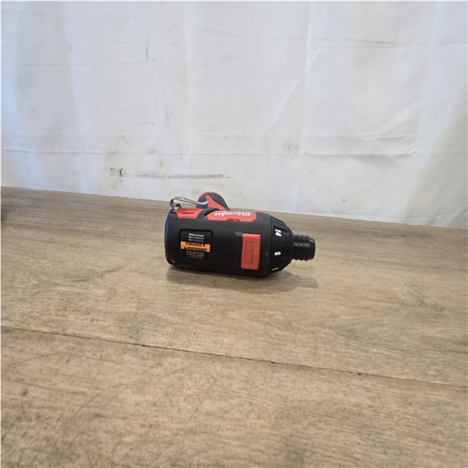 AS-IS Milwaukee 12V Lithium-Ion Cordless 1/4 in. Hex Screwdriver Kit