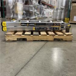 DALLAS LOCATION- NEW! GORILLA 22 ft. Reach MPXA Aluminum Multi-Position Ladder with Project Bucket  300 lbs. Load Capacity