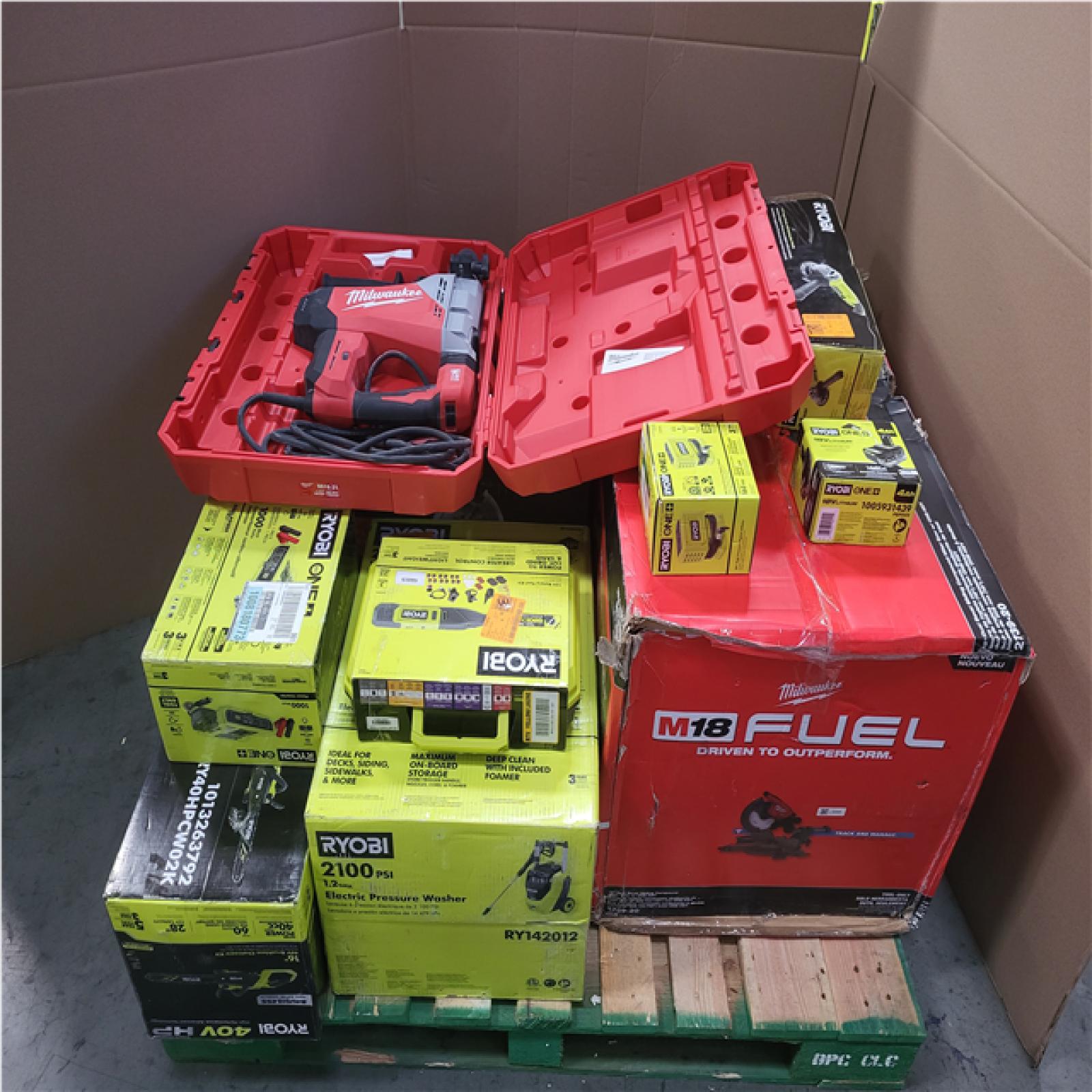 CALIFORNIA AS-IS TOOL PALLET