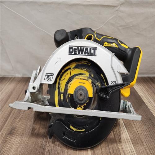 AS-IS- DeWALT 20V Max Brushless 6.5 Cordless Circular Saw (TOOL ONLY)