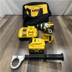 AS-IS DEWALT 20V XR Lithium-Ion Cordless Hammer Drill Kit
