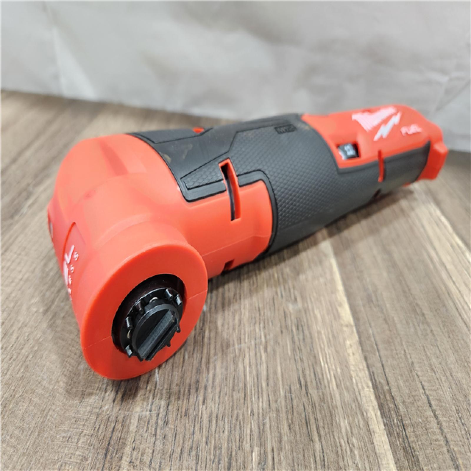 AS-IS- Milwaukee M12 FUEL 12-Volt Lithium-Ion Cordless Oscillating Multi-Tool (Tool-Only)
