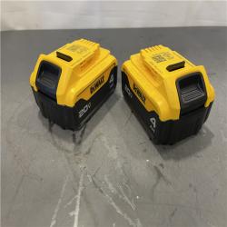 AS-IS - DEWALT 20V MAX XR 4 Ah Lithium-Ion Battery (2 Pack)